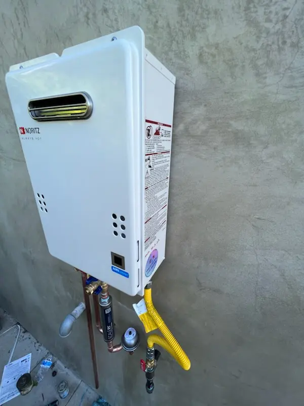 Tankless water heater installation for Mount Air homes